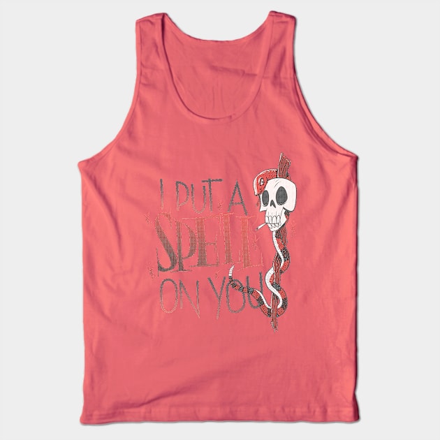 I put a Spell on You Tank Top by adiartworks.com